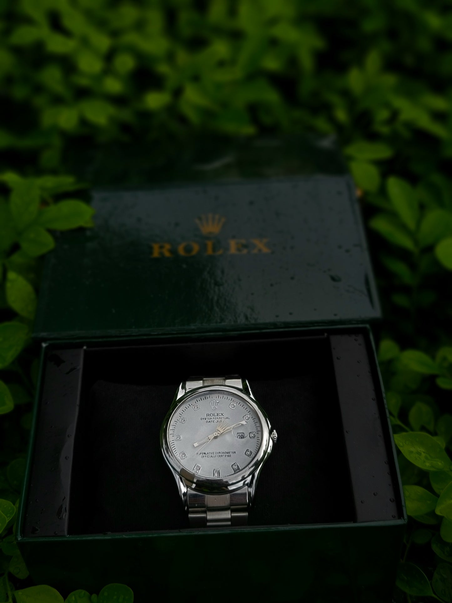 Rolex Datejust Silver